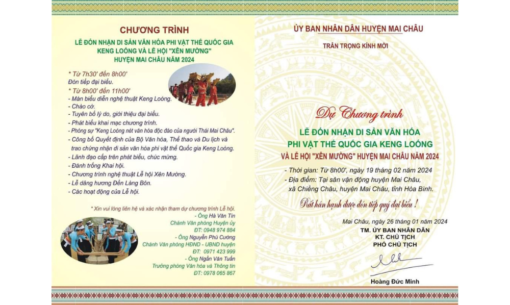 Festival in February in Mai Chau: Ethnic Cultural Vibrancy of Northwest Region