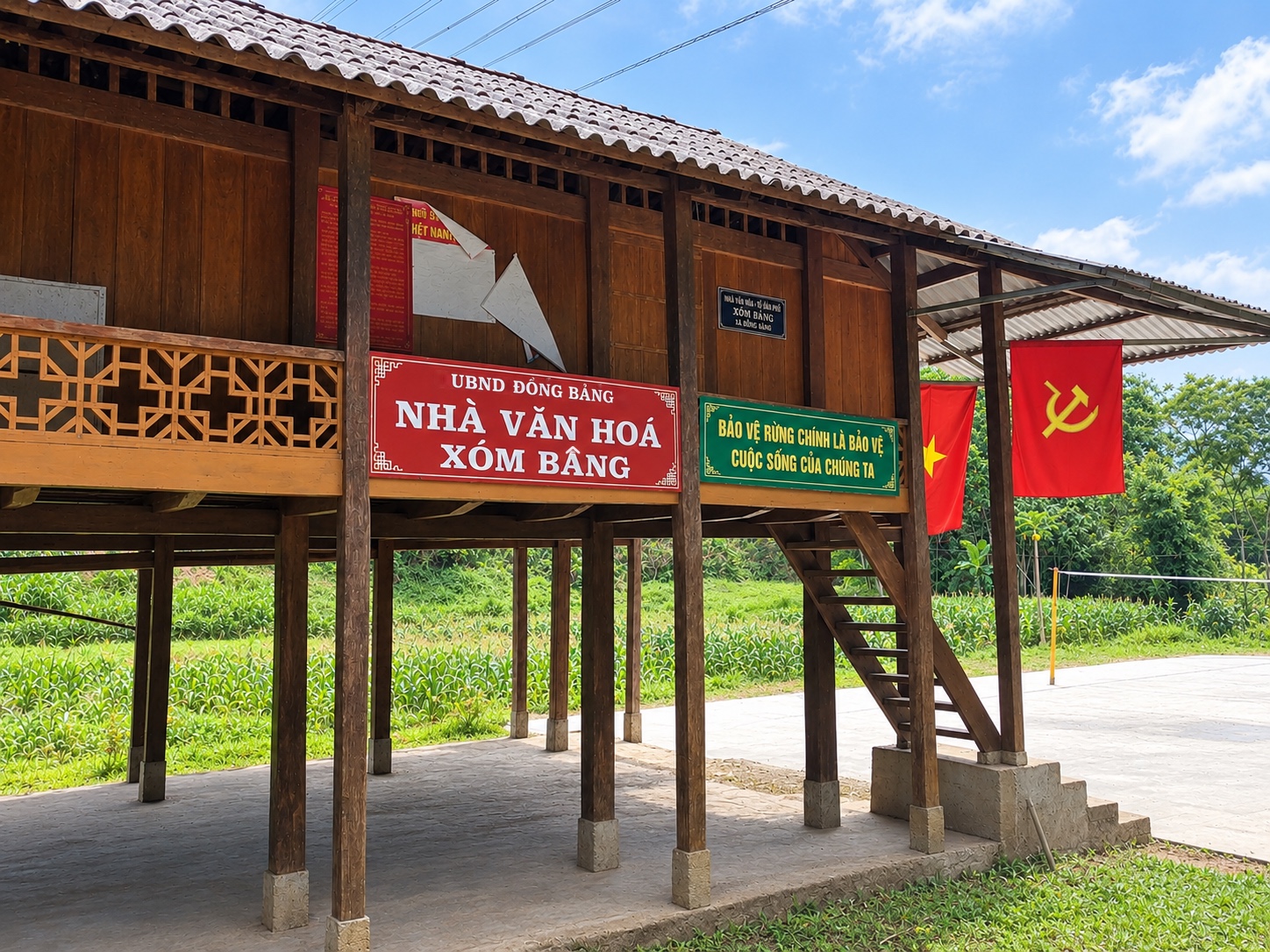 Xóm Bâng Pù Luông - Điểm dừng nhỏ yên bình trên cung đường đến Mai Châu