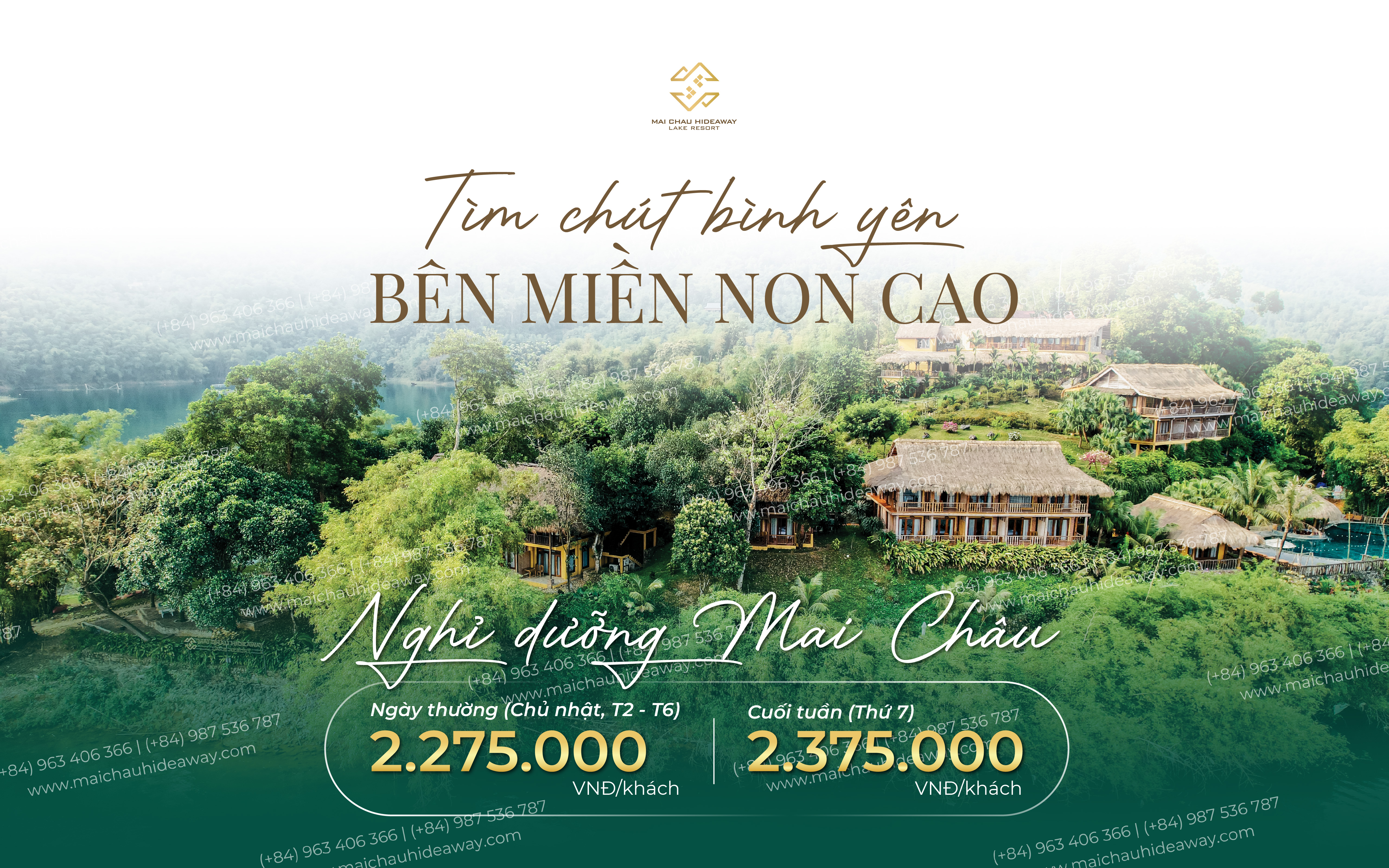 NGHỈ DƯỠNG MAI CHÂU CUỐI NĂM TỪ 2.275.000 VNĐ/KHÁCH