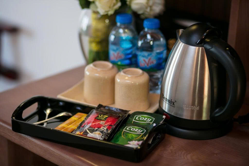 Essential room amenities provided for guest convenience