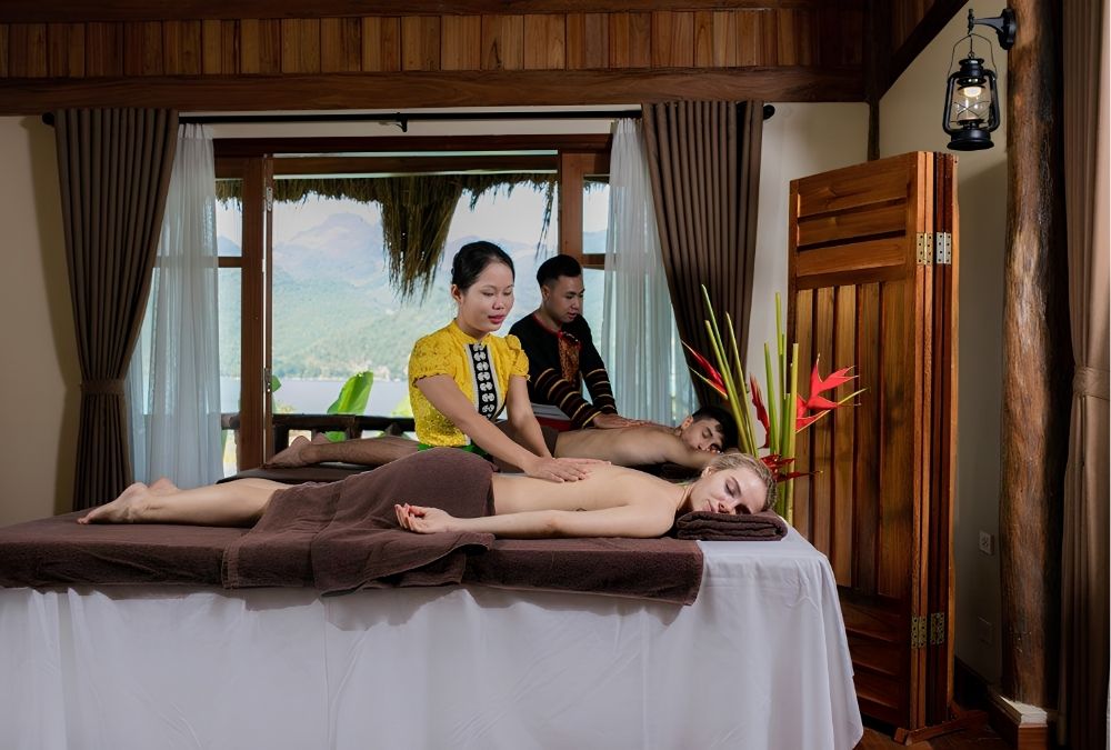 Hãy dành thời gian cho spa & wellness tại Mai Chau Hideaway Lake Resort