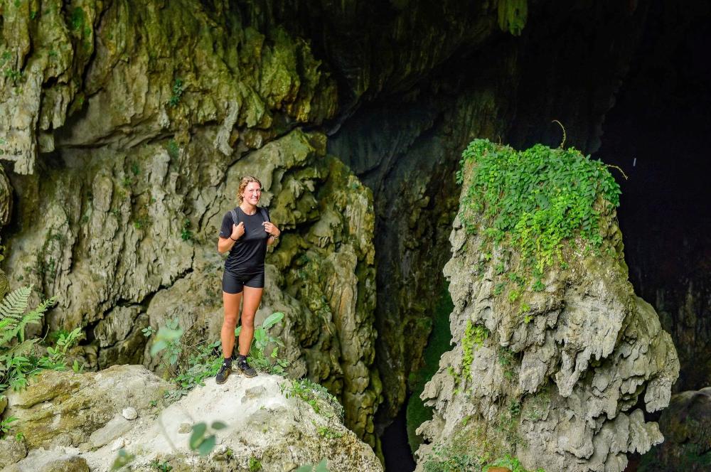 Hệ thống sông ngầm dài khoảng 2,5 km Hệ thống sông ngầm dài khoảng 2,5 km
