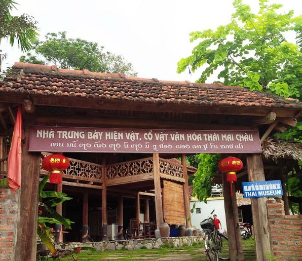 Nhà trưng bày hiện vật, cổ vật văn hóa Thái là nơi lưu giữ các hiện vật cổ của dân tộc Thái