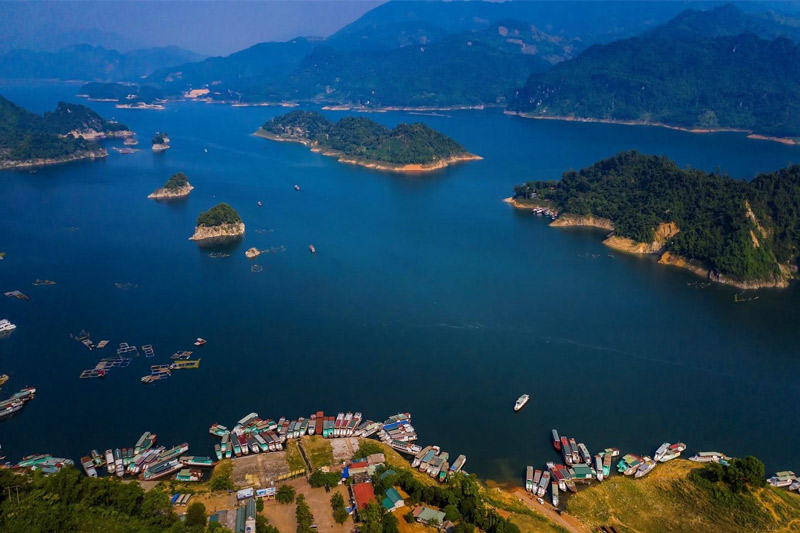 Da Bac offers a slower pace compared with more popular destinations near Hanoi (Source: Collected) Da Bac offers a slower pace compared with more popular destinations near Hanoi (Source: Collected)