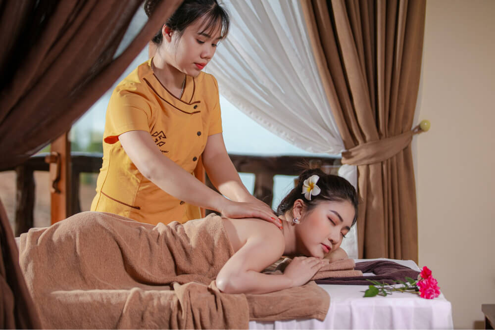 Mai Chau Hideaway còn có cả dịch vụ spa dành cho du khách