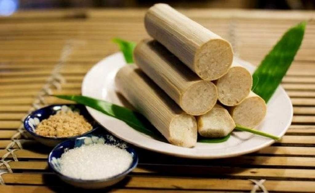 Cơm lam - Đặc sản của mảnh đất Mai Châu 