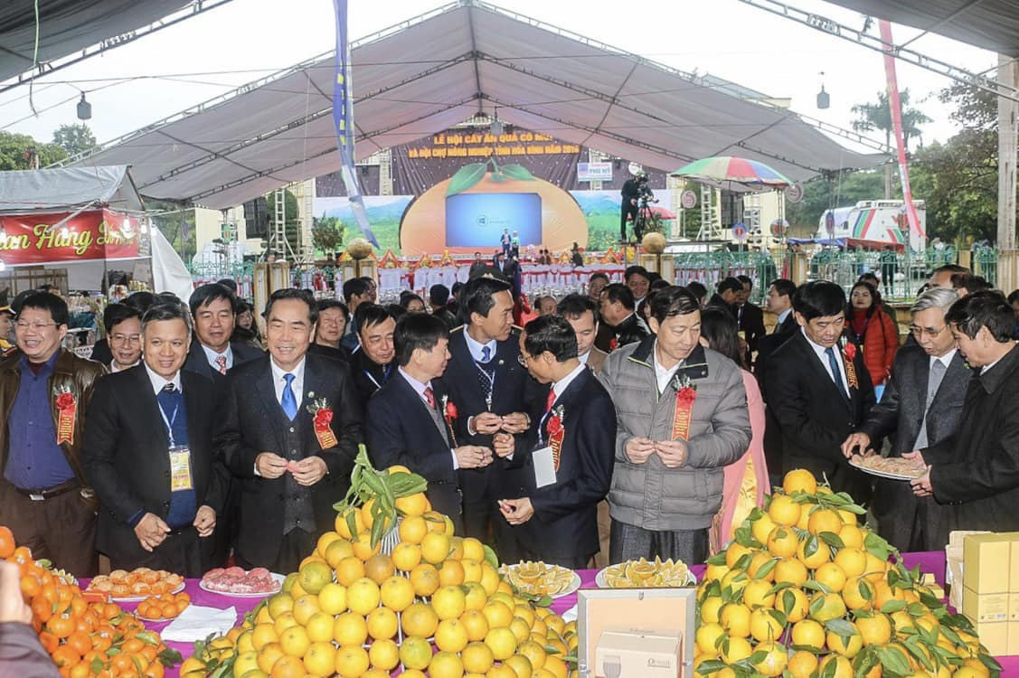 Lễ hội cam Cao Phong góp phần nâng cao giá trị nông sản (Nguồn: Kinh tế nông thôn)