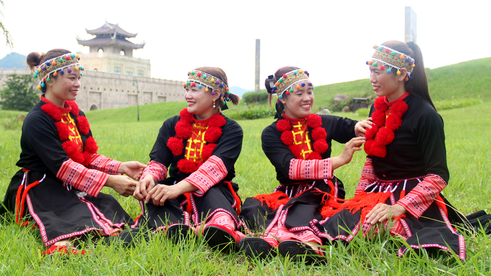 Páo dung trong sinh hoạt (nguồn: huyện Sơn Động - Bắc Giang)