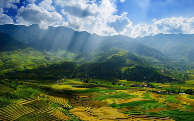Sắc xanh phủ khắp mùa hạ Tây Bắc Sắc xanh phủ khắp mùa hạ Tây Bắc