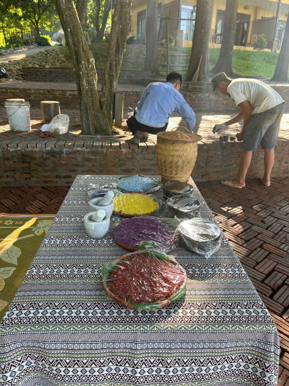Cooking class at Mai Chau Hideaway Lake Resort