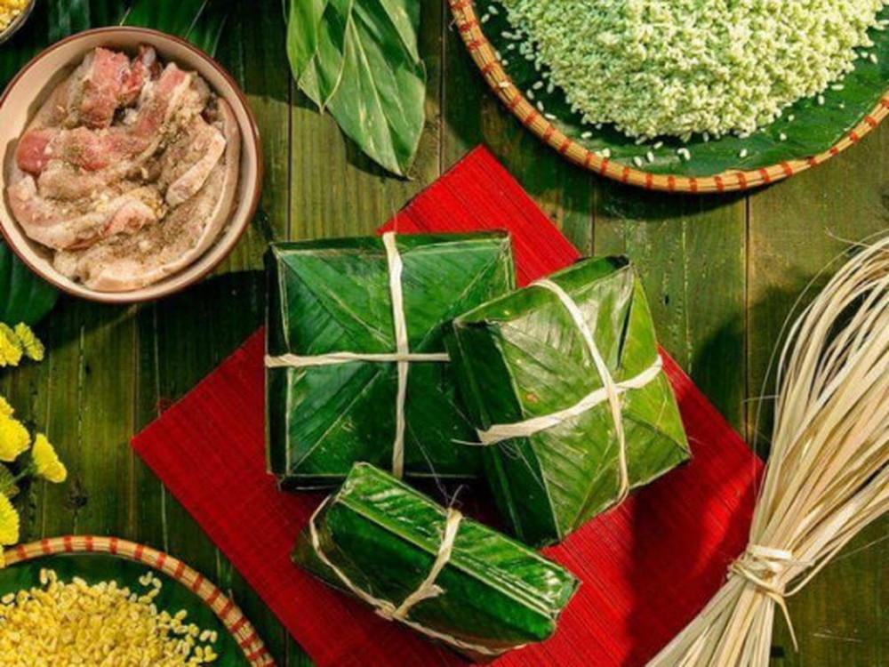 Bánh chưng bánh giầy Hùng Lô - Quà đặc sản Phú Thọ nổi tiếng (Nguồn: myphutho)