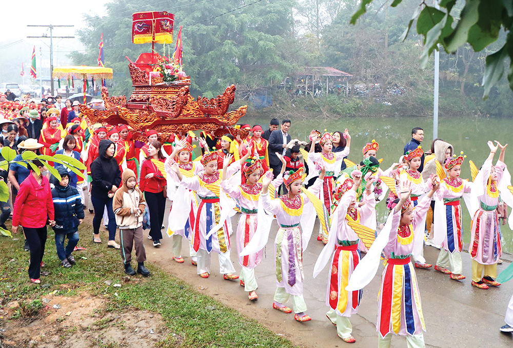 Mùa xuân Phú Thọ là mùa lễ hội (Nguồn: Bộ Văn hóa Thể thao và Du lịch) Mùa xuân Phú Thọ là mùa lễ hội (Nguồn: Bộ Văn hóa Thể thao và Du lịch)